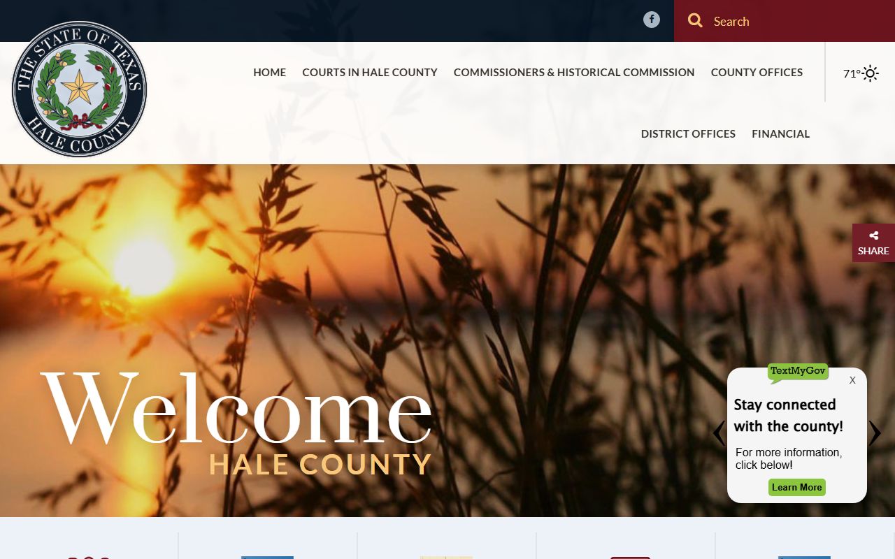 Hale County Clerk probate court records