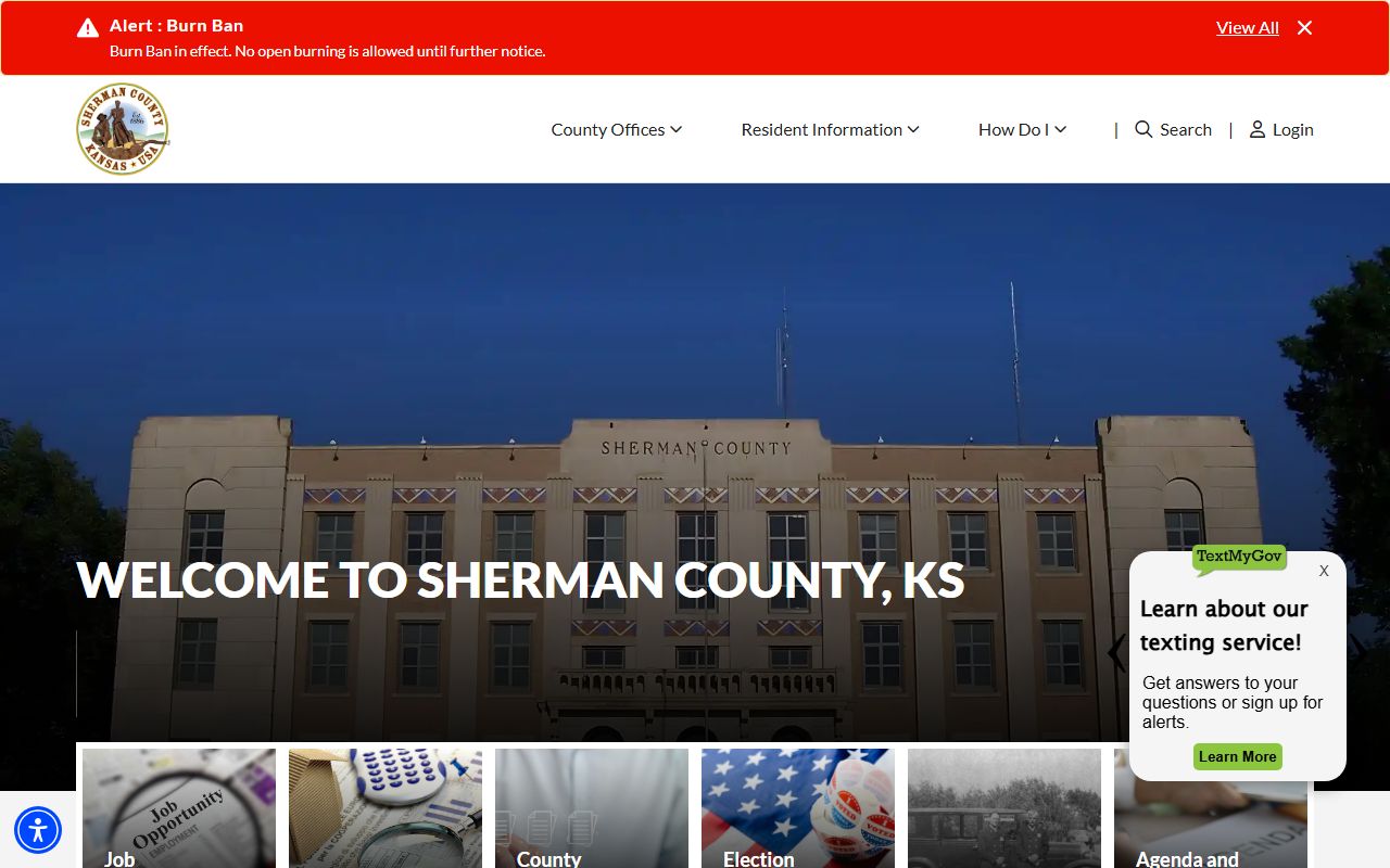 Sherman County probate court records