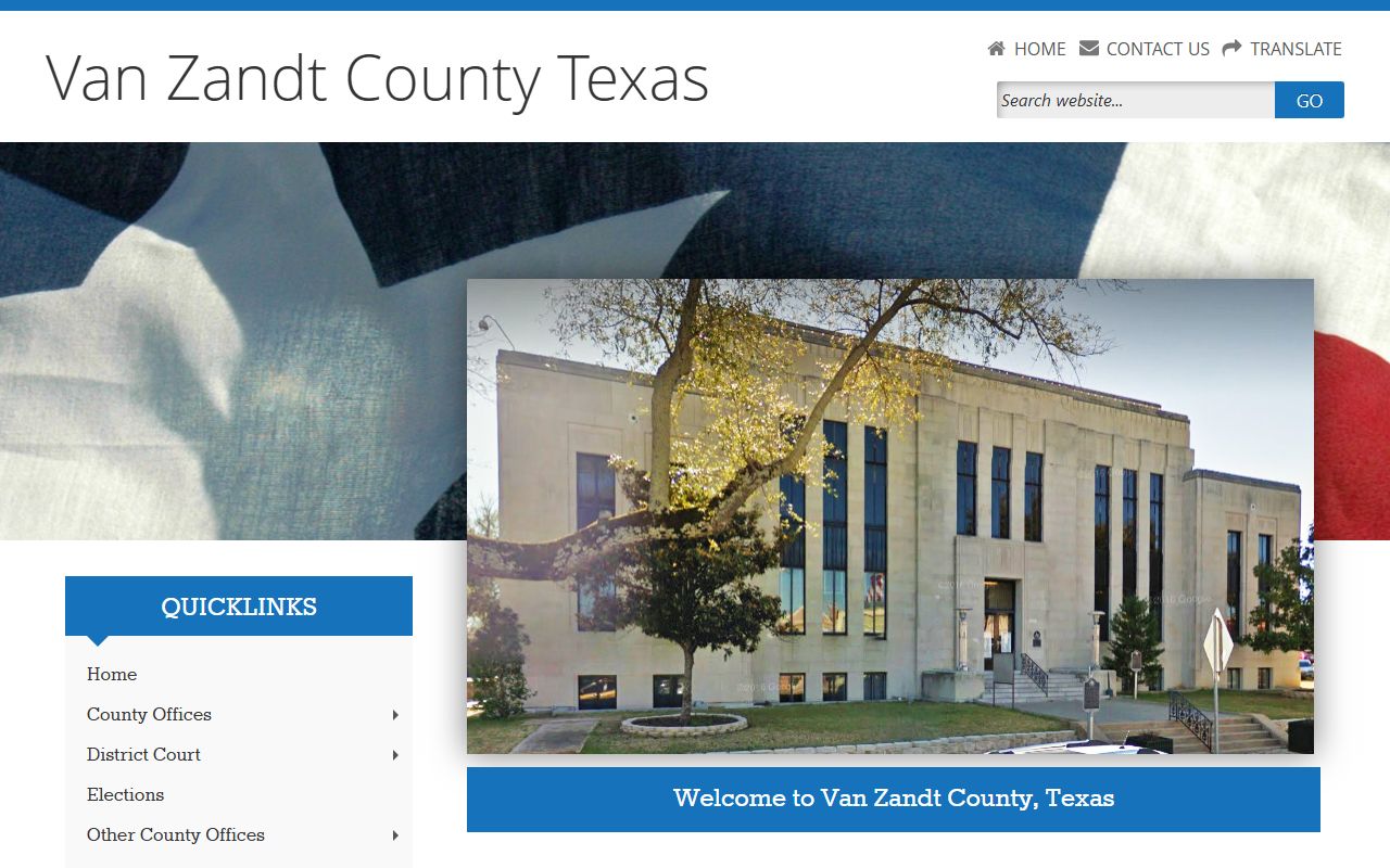 Van Zandt County probate court records - Van Zandt County Clerk